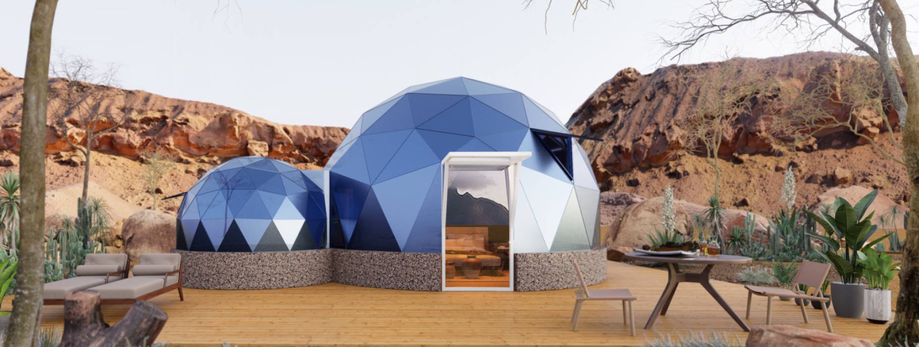 忻府区球形智能光伏玻璃星空房